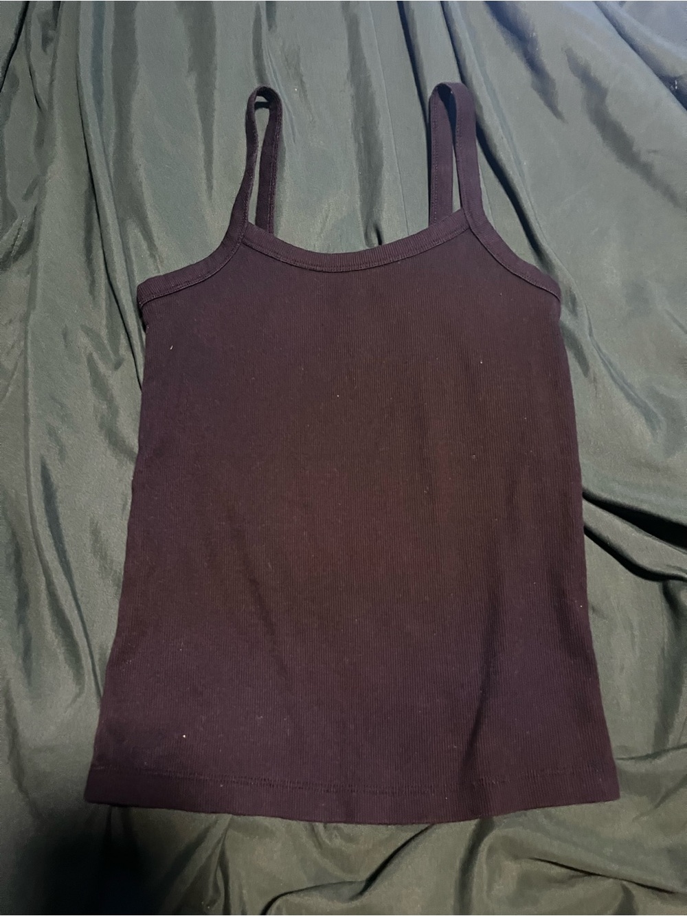 Women’s Slim Strap Tank Top - Black